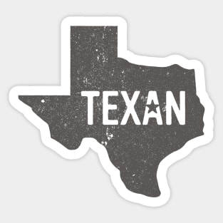 For the Texan from Texas Sticker